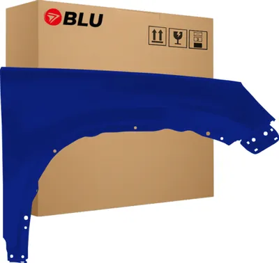 Image de BLU Aile Compatible avec VW Volkswagen Tiguan I 5N 5N2 LL5M Droite Blau IndienBlau | 2007-2016 | Avant | Peint| Prêt à Monter | Acier