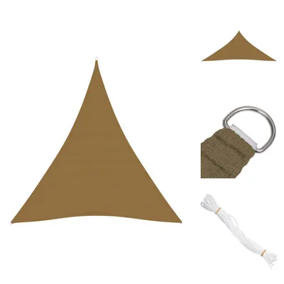 Obrázek produktu pro vidaXL Markýza 160 g/m² Taupe 3x4x4 m HDPE - Slunečníky a sluneční clony