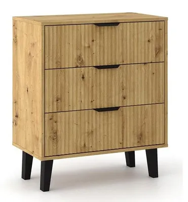 Obrázok produktu pre Komoda so zásuvkami SCANDI 3S SLIM OAK ARTISAN