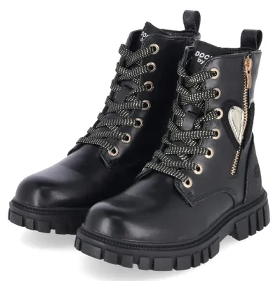 Produktbild von Dockers By Gerli Mädchen Boots Schwarz Synthetik Größe: 33