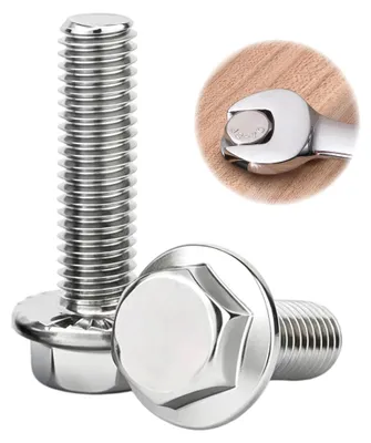 Immagine prodotto di Set di 30 viti a brughetta in acciaio inossidabile, modello M6 x 40 mm