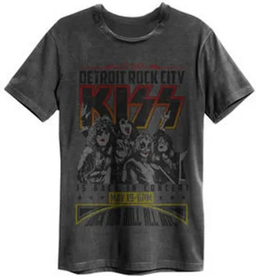 Obrázok produktu pre Amplified - Tričko "Vintage Poster" pre mužov/dámy Uni GD937 (M) (Charcoal)