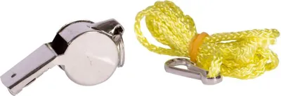 Produktbild von Trillerpfeife Schiedsrichterpfeife Sportpfeife Pfeife mit Halsband Kordel