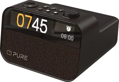 Image de Pure Radio-réveil Moment Noir