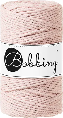 Produktbild von Pastel Pink Macramee Schnur 3mm 100m