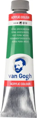 Productafbeelding van Van Gogh Acrylverf, tube van 40 ml, Permanentgroen Medium 614
