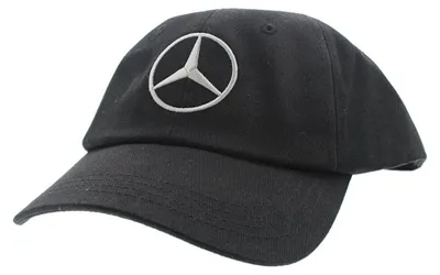Produktbild von Mercedes-Benz, schwarze Kappe, Logo-Detail, Gummikappe, schwarz