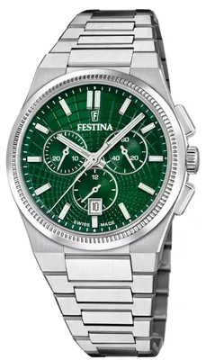 Immagine prodotto di Festina Cronografo Rivé Swiss Made Green