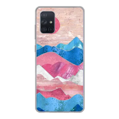 Produktbild von MuchoWow® Handyhülle Schutzhülle Hülle für Samsung Galaxy A51 Stolz - Transgender - Marmor Silikon Softcase Handy Hülle - Schutzabdeckung