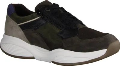 Produktbild von Xsensible SWX14 Schnürer, Herren, Leder/Textil, Brown Combi, Bequemschuhe - Herrenschuhe Sneaker / Schnürschuh, Braun, leder/textil&nbsp