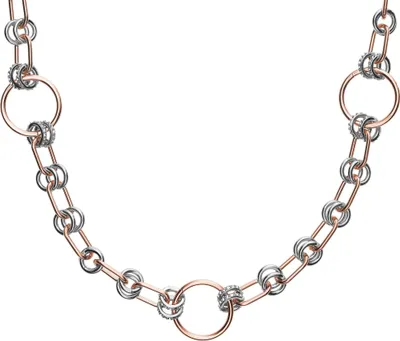 Obrázok produktu pre Emporio Armani EGS2730221 Dámsky náhrdelník z nehrdzavejúcej ocele bicolour rose 48,5 cm