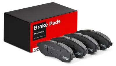 Produktbild von STARK SKBP-0010229 Bremsbeläge Satz Vorne für CHEVROLET Aveo / Kalos Schrägheck (T250, T255) für DAEWOO KALOS (KLAS)