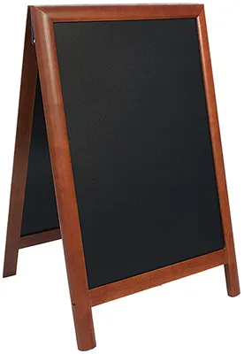 Produktbild von Securit Schautafel DUPLO SANDWICH 85x55 cm, dunkelbraun