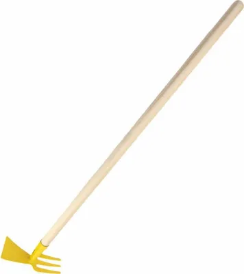 Obrázek produktu pro TEDDIES Oboustranný smeták žlutý s násadou 80 cm