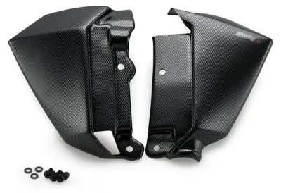 Produktbild von PUIG 9371C Kühlerdeckel passend fuer KAWASAKI Z650 Carbon look