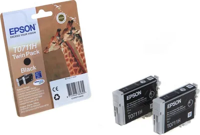 Produktbild von Epson Twinpack T0711H DURABrite Ultra Ink