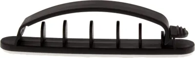 Produktbild von InLine® Kabelmanager, mit Klebesockel, 8,5cm, schwarz,10er Pack