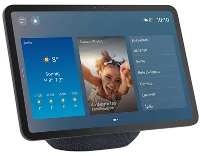 Produktbild von Amazon Echo Show 11, Amazon Alexa, Rechteck, Grau, Glacier White, Englisch, Spanisch, 27,9 cm (11")