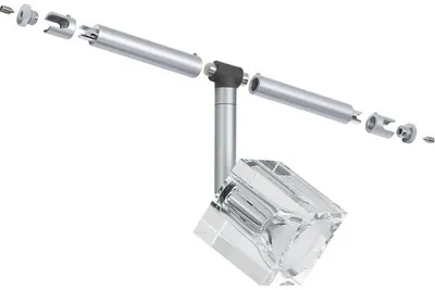 Immagine prodotto di Paulmann Sistema a cavo e binario CombiSystems Spot IceCube 1x35W GU4 Cromo opaco 12V Metallo/Vetro