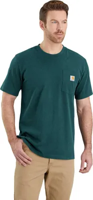Zdjęcie produktu dla Carhartt 103296 Koszulka męska Relaxed Fit z kieszenią Greenstone XS
