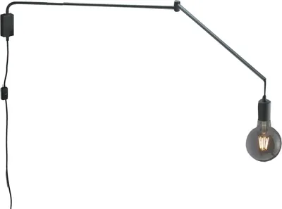 Zdjęcie produktu dla Kinkiet ścienny lampa LINE czarny Trio 200200132