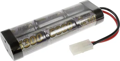 Produktbild von XCELL Ni-MH Akku 141118 RC-Pack, 7,2 V, 5300mAh, L2x3