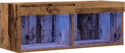 Produktbild von vidaXL TV-Schrankset 80 x 30 x 30 cm Altholz Holzwerkstoff