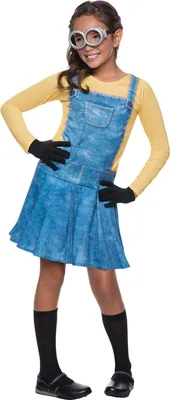 Produktbild von Minion Girl - Fasching Karnevalskostüm Kinder Kindergröße: 110-116