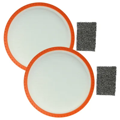 Produktbild von vhbw 4-tlg. Filter-Set kompatibel mit Dirt Devil PowerCyclone M2828-3S, M2828-2, M2828-3 Staubsauger - 2x Vormotor-Filter, 2x Motorschutz-Filter
