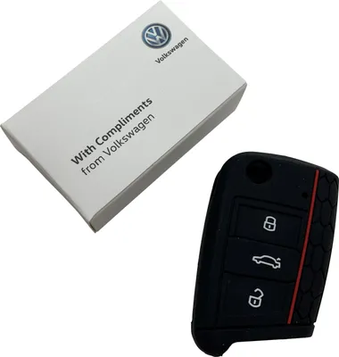 Produktbild von Original VW GTI Schlüsseltasche Hülle Key Cover Silikon für VW Golf 7 VII