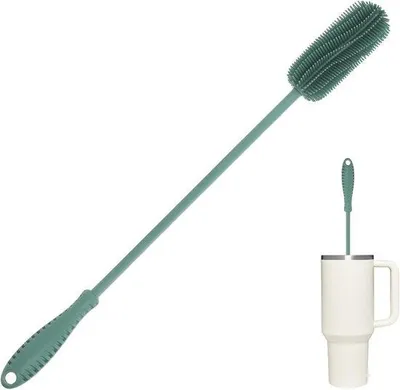 Produktbild von Famanu Flaschenreiniger mit langer Bürste 39,5 cm - für schmale Flaschen