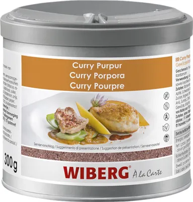 Produktbild von Wiberg Gewürzextraktzubereitung Curry Purpur - 300 g Schachtel