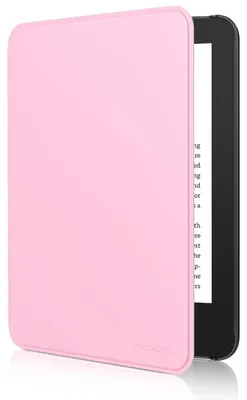Zdjęcie produktu dla Etui MoKo do Amazon Kindle 11. generacji (6 cali), modele 2024/2022, wzór: kwiaty, kolor: różowy