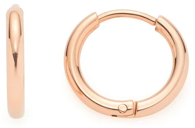 Produktbild von Damen Creolen Lilo Beauty's von Leonardo aus Edelstahl, IP Rosé