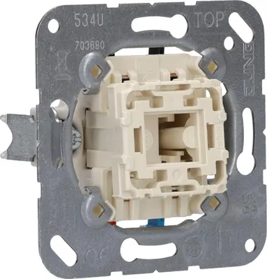 Image de JUNG Module bouton-poussoir à bascule 1S UP retour IP20