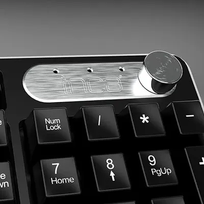Obrázek produktu pro Klávesnice Inca IWS-549U RF bezdrátová + USB QWERTY
