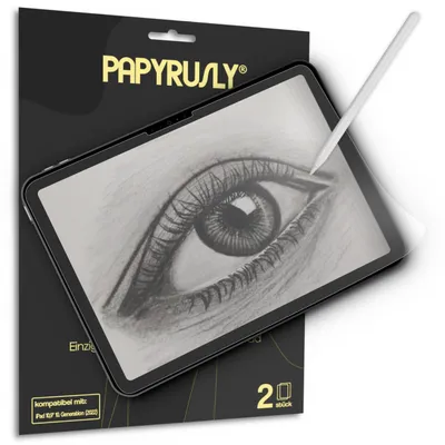 Produktbild von PAPYRUSLY® 2 Stück Paper Schutzfolie für iPad 10. Generation 2022 - Matte Display Schutzfolie mit einzigartigem Papier-Gefühl iPad 10 Gen. 10,9 Zoll