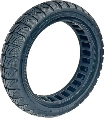 Produktbild von E-Scooter Vollgummireifen 8,5x2" Offroad Xiaomi, Soflow One, Trittbrett – Schwarz