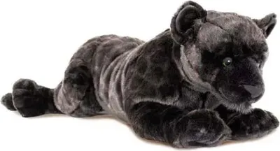 Produktbild von Panther Kuscheltier Leopard schwarz Schlenkertier 95 cm Plüsch BABAYAGA