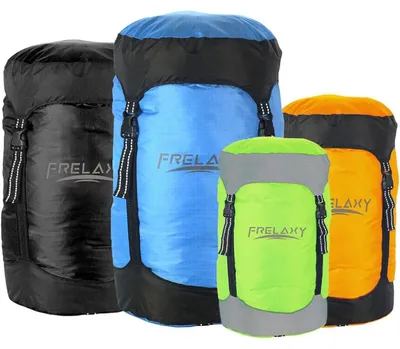 Immagine prodotto di Sacco a compressione: offre il 60% in più di spazio di stoccaggio, impermeabile, ultraleggero, ideale per sacchi a pelo, campeggio, escursioni, viaggi. Colore: nero. Taglia: XL