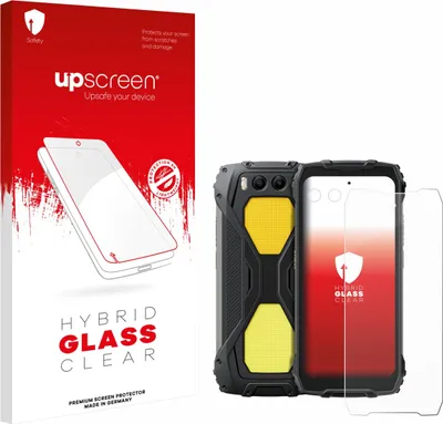 Produktbild von upscreen Schutzglas für Blackview BV7300 (Display+Kamera) Schutzfolie Panzer Folie Glas Display Schutz klar