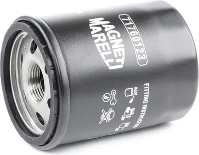 Produktbild von Ölfilter MAGNETI MARELLI 153071760123 Anschraubfilter für FIAT PANDA (169) 500 (312) GRANDE PUNTO (199) für HYUNDAI i10 (PA) für MITSUBISHI ASX (GAW)