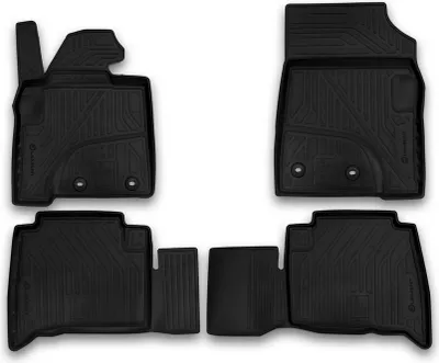 Imagen del producto de ELEMENT Alfombrillas de goma 3D compatibles con Lexus LX, desde 2015 | 4 piezas