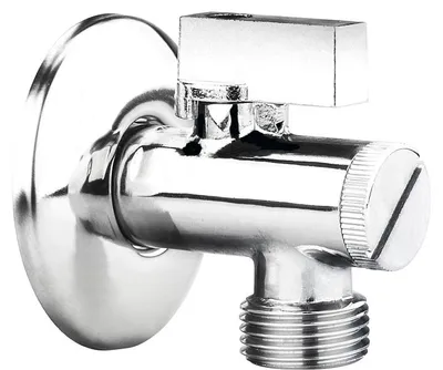 Produktbild von BALLETTO Eckventil mit Filter und Metallhebel, 1/2"-1/2"