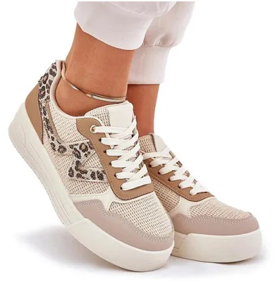 Produktbild von Damen Sportschuhe Auf Plattform Panther Khaki Lorori 38