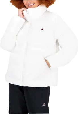 Zdjęcie produktu dla Champion Kurtki Wmns High Neck Script Logo Back Hooded, 114578WW001WHT, Rozmiar: 168