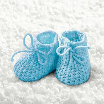 Produktbild von 20 Servietten Babyschuhe Baby Schuhe Booties 3-lagig 33x33cm Junge Mädchen Geburt Taufe, Farbe:blau