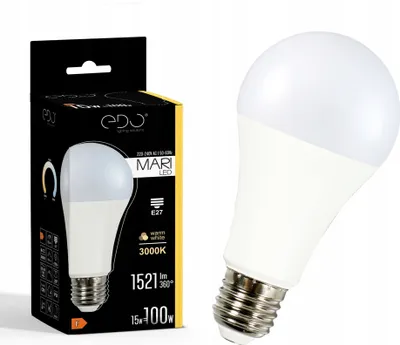 Produktbild von Glühbirne MARI LED E27 15W 3000K warm WW 1521lm EDO777501