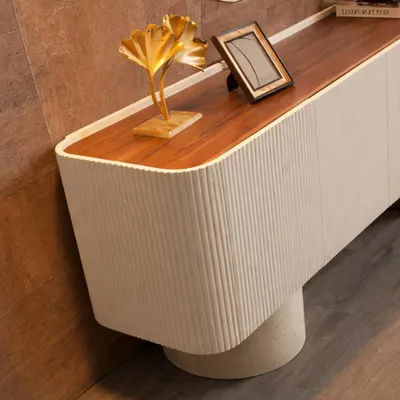 Produktbild von Elegantes TV-Lowboard mit ribbeldesign und modernen Akzenten