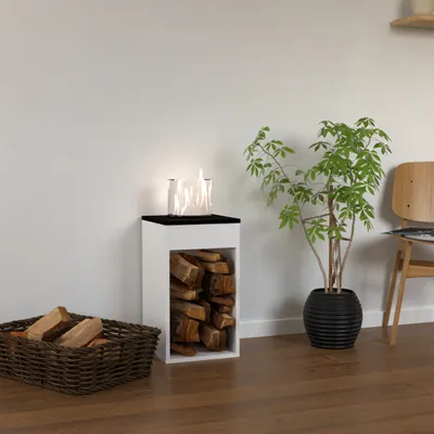 Produktbild von GLOW FIRE Ethanol Kamin 'Emma Concept M' | Ethanolkamin mit 4 Std. Brenndauer und 2 KW Heizleistung | BxHxT: 32x60x32 cm